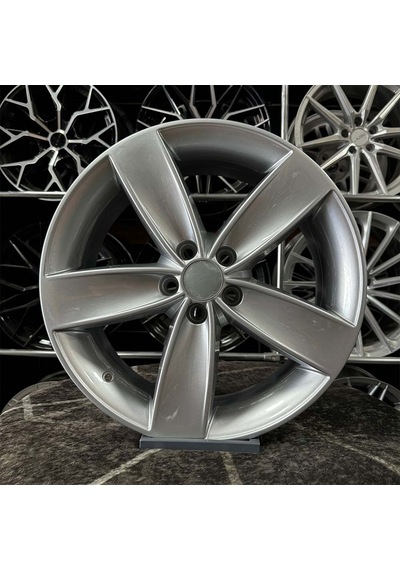 17 İnç 5x100 Boavista Polo İbiza Uyumlu Gümüş Jant Modeli V