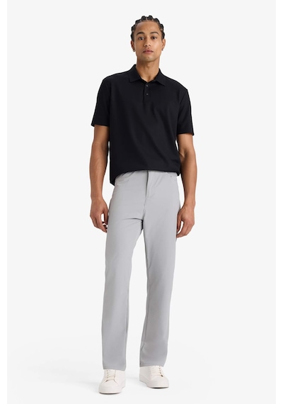 Defacto Defactofit Standart Fit Polo Yaka Sporcu Kısa Kollu Tişört E9351ax25aubk81 SIYAH