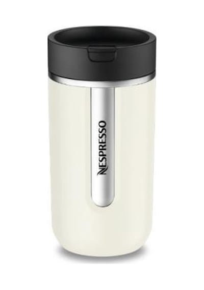 Nespresso Travel Mug Medium Vanilla Ice Ekru