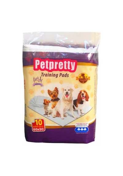 Petpretty Lavanta Kokulu Köpek Çiş Eğitim Pedi 10'lu 60 x 90 CM