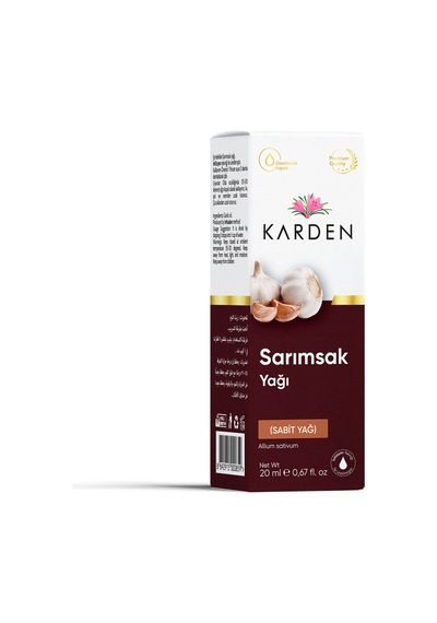 Karden Sarımsak Yağı 20 ML