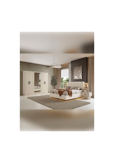 Beydüz Mobilya %100 Mdf Kalamiş Yatak Odası Takımı