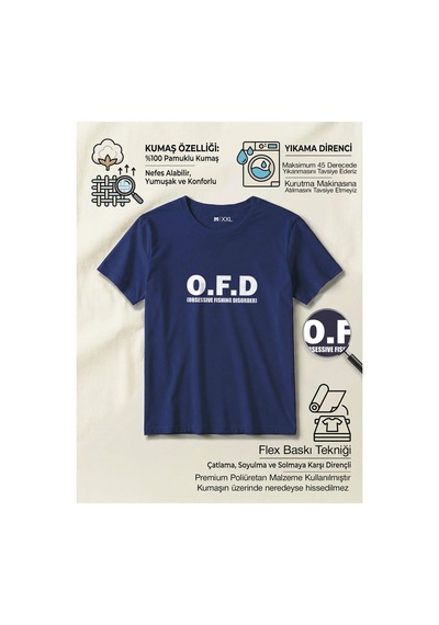 North Whiskers O.f.d Obsessive Fishing Disorder Esprili Baskılı %100 Pamuklu Unisex Lacivert Balıkçı Tişörtü Lacivert - 875036485 Lacivert - 875036485 Lacivert North Whiskers O.f.d Obsessive Fishing Disorder Esprili Baskılı %100 Pamuklu Unisex Lacivert Balıkçı Tişörtü Lacivert - 875036485 Lacivert - 875036485 Lacivert
