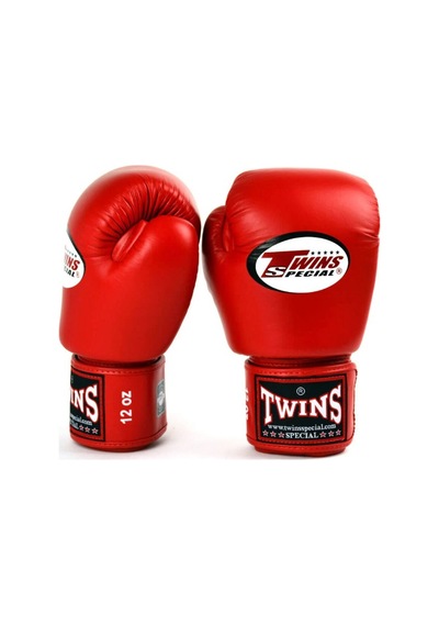 Twins Bgvl3-rd Boks Eldiveni Deri Muay Thai Eldiveni Kırmızı