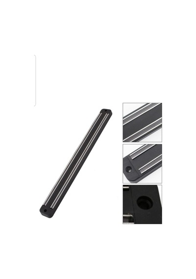 Mıknatıslı Paslanmaz Duvar Bıçak Askısı Standı 55 Cm Aparat Metal Gri Diğer