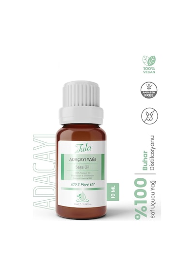 Tala Adaçayı Acı Elma Uçucu Yağı %100 Saf Ve Doğal 10 ML