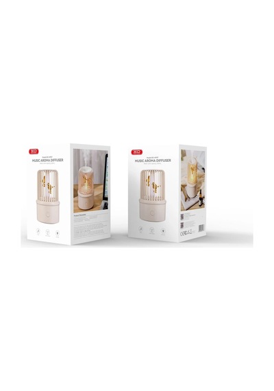 Premium Hediyelik Huzurlu Ortam Aydınlatmalı Hf07 200ml Akıllı Aromaterapi Hava Nemlendirici