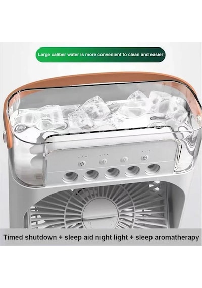 Taşınabilir Vantilatör Su Soğutmalı Masaüstü Fan Buhar Air Cooler