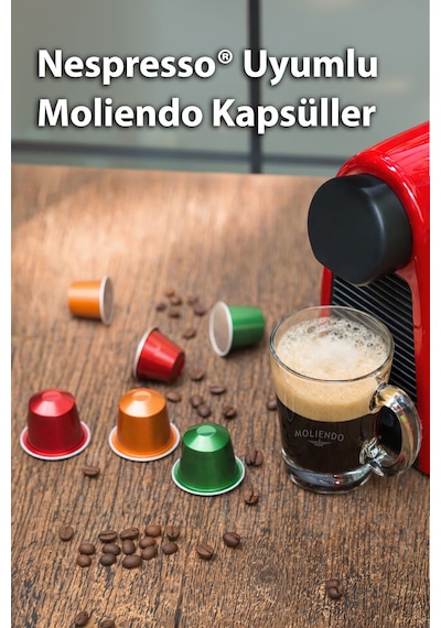 Moliendo No: 5 Nespresso Uyumlu Alüminyum Kapsül Kahve 10'lu