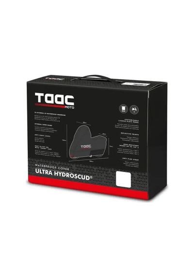 Taac Cover Ultra Hydroscud Su Geçirmez Motosiklet Brandası Siyah
