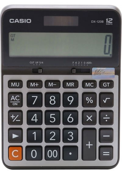 12 Haneli Masaüstü Hesap Makinesi Dx-120b Diğer