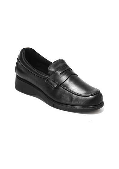 Nero Black Oxford Klasik Kadın 53l6 Frau Cıty Slıp-on siyah
