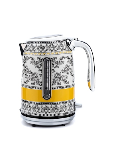 Berghoff Gem Royal Margery 1.7 Litre Sarı Siyah Desenli Su Isıtıc
