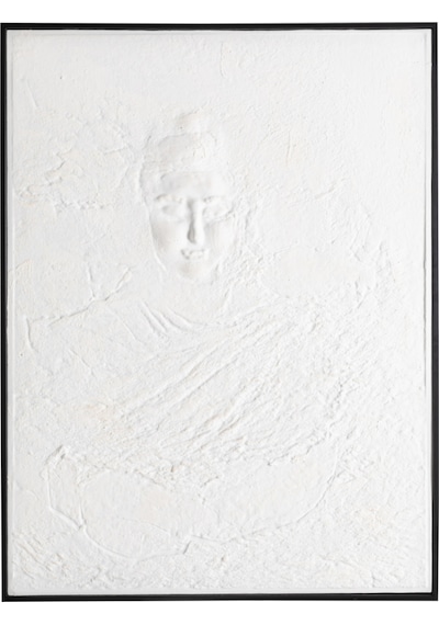 Buddha Çerçeveli Yağlıboya Tablo 90x120 Cm