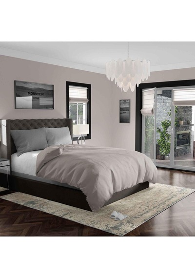 Kaymaz Taban Yıkanabilir Halı Mutfak, Salon, Yatak Odası İçin Modern Dijital Baskı Halı Slnhalı30 - 0102 Çok Renkli