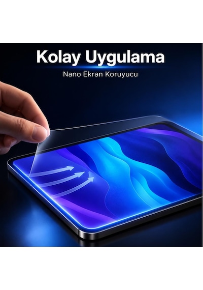 Casper Pad M10 Pro İle Uyumlu Ekran Koruyucu 12.2 İnç 9h Kırılmaz Esnek Nano Cam, Çizilmeye Ve Darbeye Dayanıklı Koruma, Hd Şeffaf