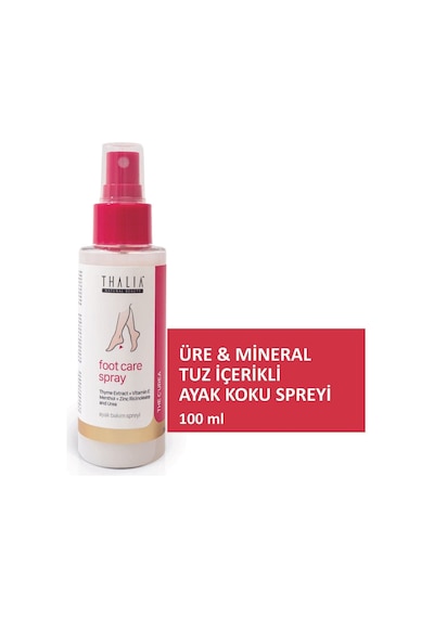 Thalia Üre & Mineral Tuz İçerikli Ayak Kokusunu Önlemeye Yardımcı Sprey 100ml