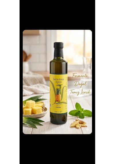 Ananas Detoks Sirkesi Doğal Fermantasyon 500 Ml