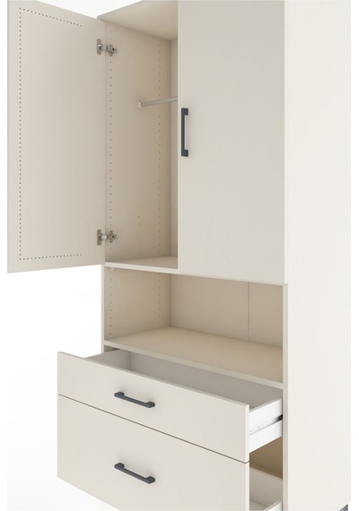 Hyperion Dolap 2 Raflı 2 Çekmeceli Tek Askılı 88x44x195 Aytaşı-aytaşı Aytası Hyperion Dolap 2 Raflı 2 Çekmeceli Tek Askılı 88x44x195 Aytaşı-aytaşı Aytası