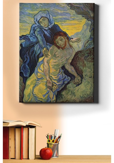 Webstyle Sayılarla Boyama Seti Kasnaklı Van Gogh Pıeta 60 X 75 Cm