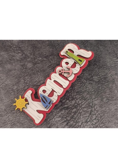 Magnet Dümen Çapa Gemi Kule Yelken Deniz Kabuk Nazar Göz Buzdolabı Süsü Ahşap Magnet Mıknatıslı Hediyelik Eşya 16702862