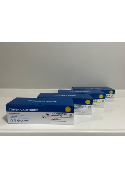 Ak Hp W2213a 207a Chipsiz Kırmızı Uyumlu Toner 1250 Sayfa