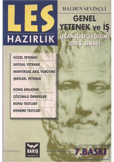 Les Hazırlık Genel Yetenek Lisanüstü Eğitimi Giriş Sınavı N11.135