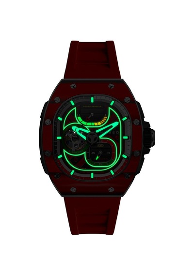 Nubeo Nb-6105-03 Erkek Kol Saati Kırmızı