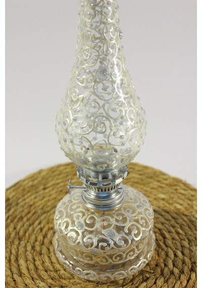 Gaz Lambası:(14No)Vitray Desenli Hediyeli