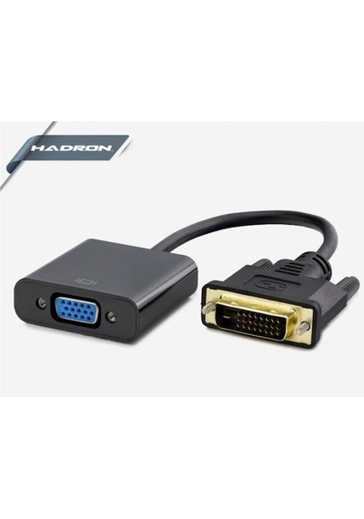 Hadron Hd4632 Dvı To Vga Adaptör M/F 24+1 1080P Dvi Çevirici Vga