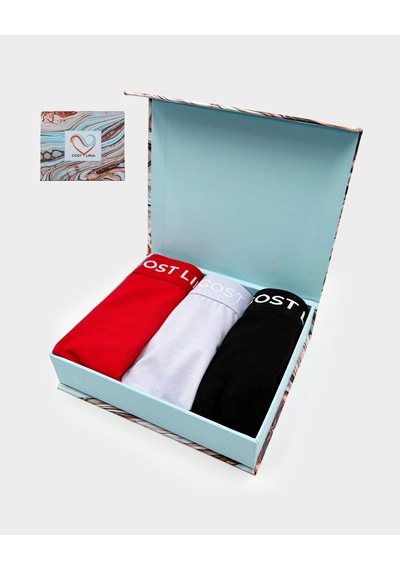 Gost Liria Pure Trio Kadın String Külot 3 Lü Paket - Çok Renkli Çok Renkli