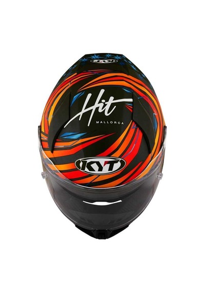 Kyt R2r Max Fernandez 2022 Edition t Motosiklet Kaskı Turuncu