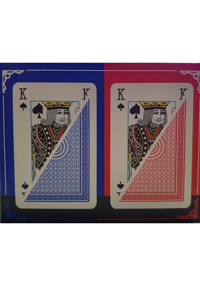 Master Oyun/iskambil Kartı 2 Deste