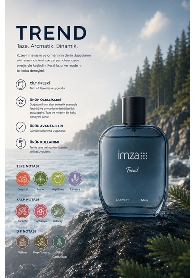 Renksiz Trend Parfüm 100 Ml 1085260100 Odunsu 54120741