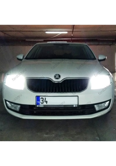 Megamarket06 Skoda Octavıa 2013-2017 Uyumlu Led Kısa Far Ampulü H7 Photon Mono