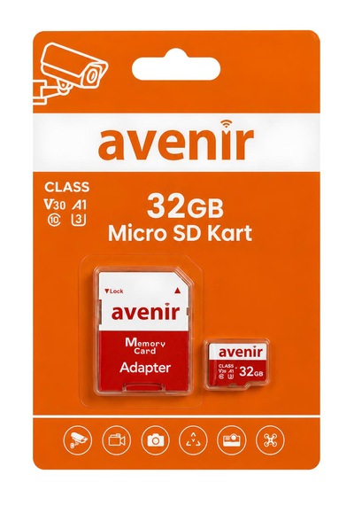 Avenir 32gb U3 V30 A1 Ultra Hızlı Micro Sd Kart