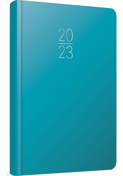 Gıpta Ajanda 20x28 122 Eck Haftalık 2023 Turkuaz Renk