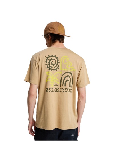Quiksilver Tap In Erkek Tişört Eqyzt08307-qk.2035 Çok Renkli