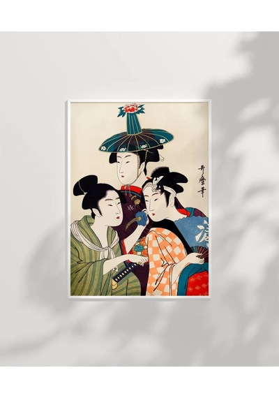 Çerçevesiz Poster Japon Kültürünün İzleri