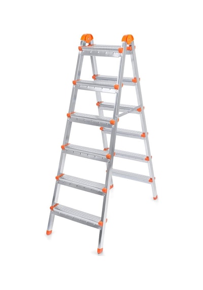 Doğrular Çift Çıkışlı 6+6 Metal Merdiven MCG12506