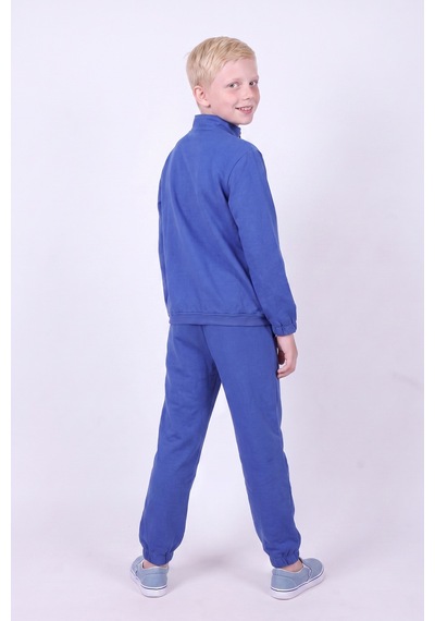 Fyk Kids Erkek Çocuk Dik Yaka Fermuarlı Beli Bağcıklı Lastik Paça Eşofman Takımı Mavi Fyk Kids Erkek Çocuk Dik Yaka Fermuarlı Beli Bağcıklı Lastik Paça Eşofman Takımı Mavi