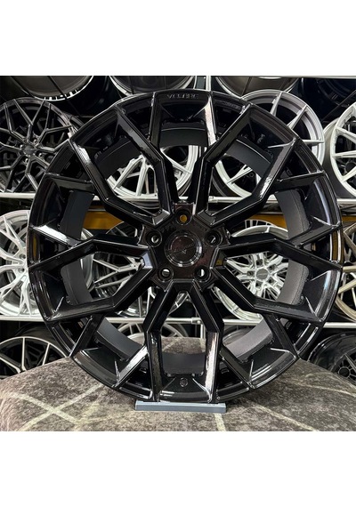 22 İnç 5x130 Velare Q7 Uyumlu Siyah Jant Modeli 4 Adet