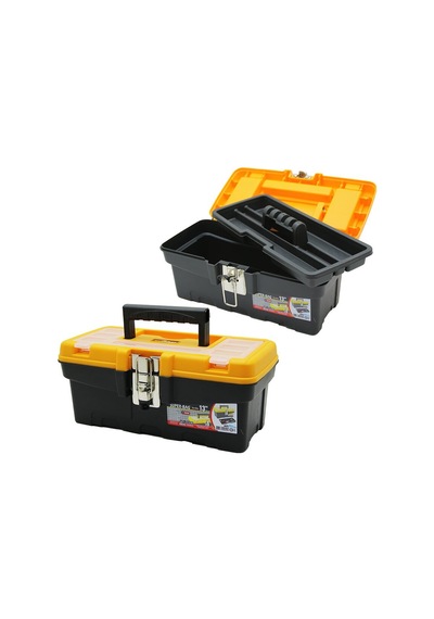 Atyticaret 13lük Mettalock Series Metal Kilitli Takım Çantası 32 X 15.8 X 13.7 Cm 5705 Çok Renkli