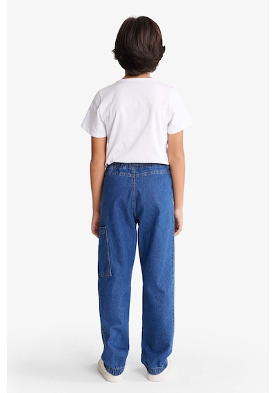 Defacto Erkek Çocuk Jogger Fit Jean Pantolon G3022a825aunm28 Mavi