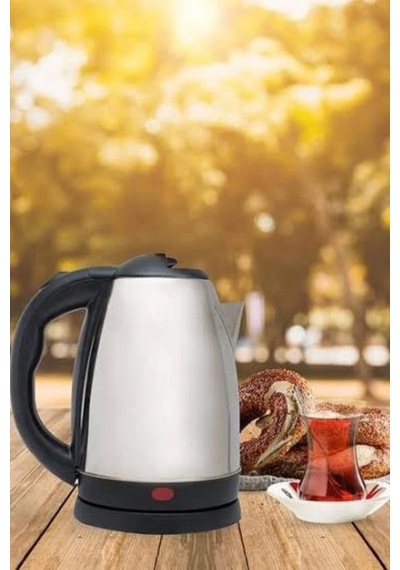 Mey İthalat Kettle C F Tipi 220-240v Paslanmaz Çelik Elektrik Kablolu Otomatik Kapanma