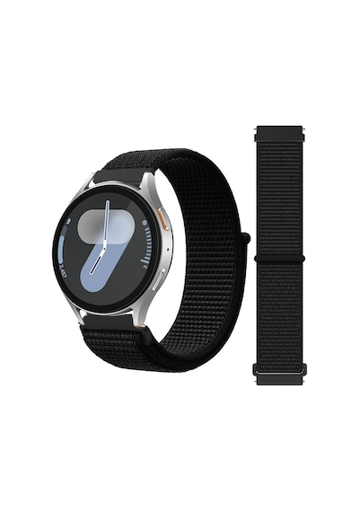 Samsung Galaxy Uyumlu Watch 4 5 6 7 Seri 40 42 43 44 46 47mm Cırt Cırtlı Yumuşak Spor Kumaş Örgü Kordon