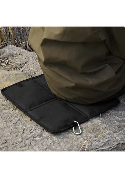 Microcase Piknik Kamp Balıkçılık Outdoor İçin Katlanır Ve Taşınabilir Minder 34x36 Cm Al5563 Gri