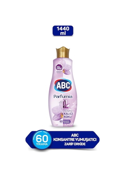 ABC Parfumia Zarif Orkide Konsantre Çamaşır Yumuşatıcısı 1440 ML