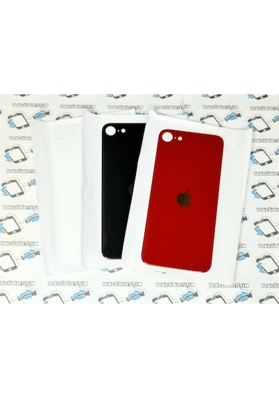 Apple Uyumlu iPhone Se 2020 Arka Pil Batarya Kapağı (Cam)