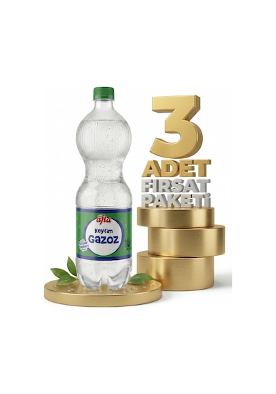 Afia Keyfim Gazoz 3x1 Lt